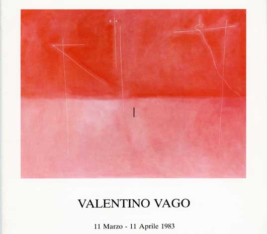 Valentino Vago, 1983 marzo, aprile Pac Milano a cura di Francesco Bartoli