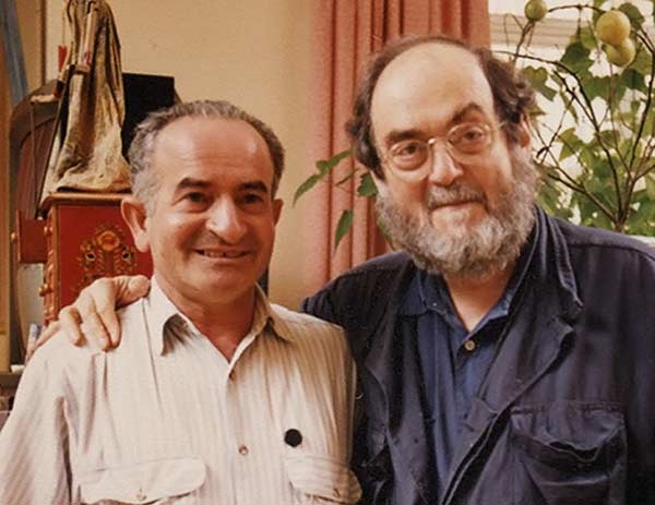 Emilio D'Alessandro e Stanley Kubrick nel documentario S is for Stanley