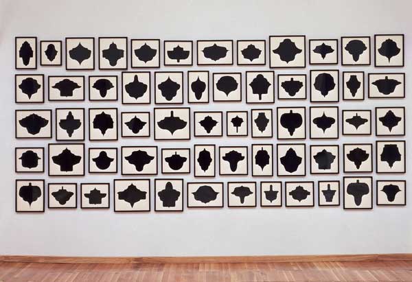 Allana McCollum, Collection of 60 drawings nº 7, ca.1988-1990, Inchiostro su carta di conservazione, Courtesy IVAM, Institut Valencià d’Art Modern