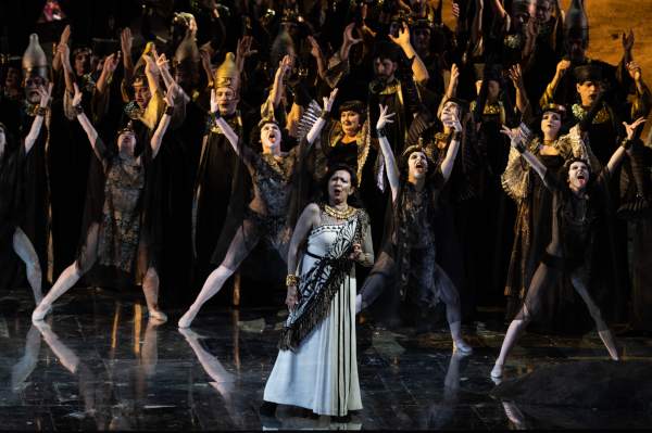 Krassimira Stoyanova (Aida) - Foto: Fabrizio Sansoni - Teatro dell'Opera di Roma