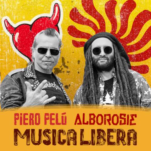 Piero Pelù e Alborosie, cover singolo "Musica libera"