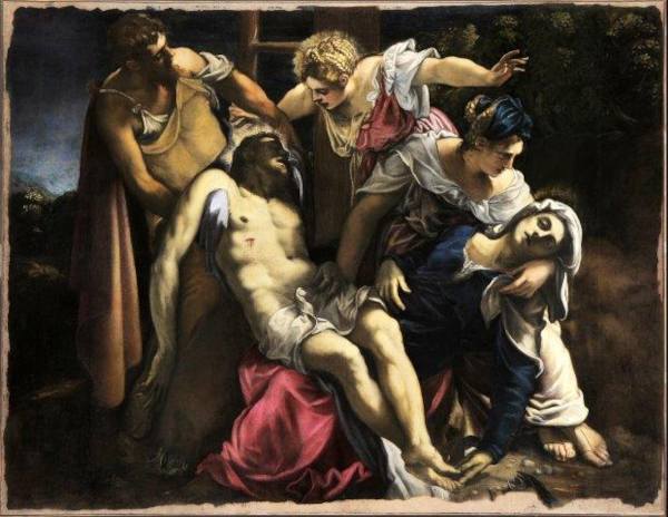 La Deposizione di Cristo di Jacopo Tintoretto